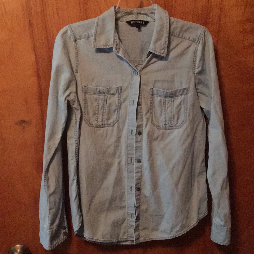 Express Denim top